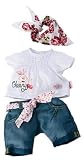 Zapf Creation 812792-2 - Baby Born Kombination Hose T-Shirt und Halstuch