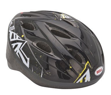 Bell Edge Youth Bicycle Helmet (Blue Rock and Roll)