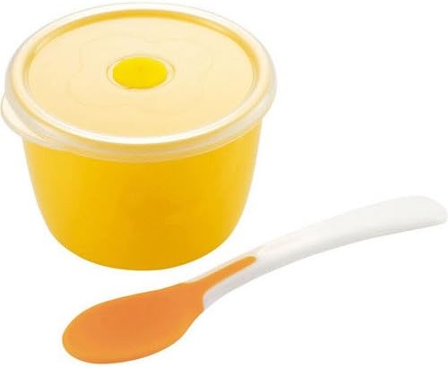 Richell Tri-Series ND baby food Start cup yellow