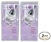 Pair of Extra-large XL Wine Glasses (2) - Each Holds a Full Bottle of Wine