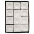 Silver Cup Chalk, White, 12-Piece Box