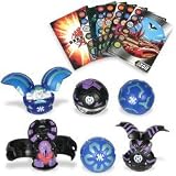 Bakugan Battle Brawlers Battle 6 Pack Blue vs Black
