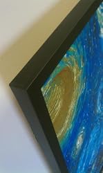 Wood Poster Frame 24x36 Black Fully Assembled