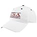 The Game South Alabama Jaguars White Three Bar Classic Hat