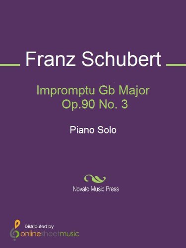 Impromptu Gb Major Op.90 No. 3 - Piano