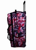 from holdall BAGS Ladies Pink Flower Holdall Weekend Bag, Maternity Bag, Hospital Bag, Baby Bag...