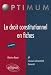 Droit Constitutionnel en Fiches Deuxième Edition
