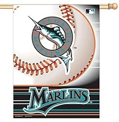 Florida Marlins 27"x37" Banner - Baseball Sports Merchandise