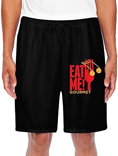 Eat Me Gourmet Catering Mens Running Short Sweatpants L