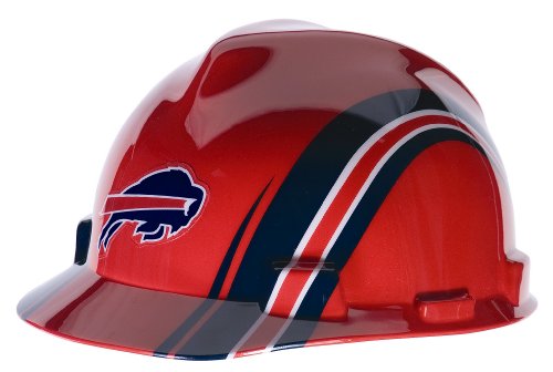 MSA Safety 10098027 NFL Buffalo Bills V-Gard Hard Hat