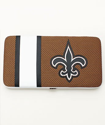 New Orleans Saints Football NFL Flat Hard Case Wallet Brand NEW