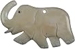 Bone Pendant - Elephant