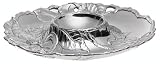 Arthur Court Magnolia 14-Inch Round Chip and Dip Tray