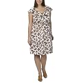 Mossimo&reg; Black Plus Ruffle Dress - Tan Print