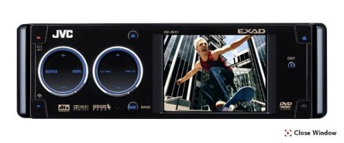 JVC KD-AVX1 Multimedia DVD CD Receiver
