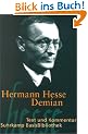 Demian: Die Geschichte von Emil Sinclairs Jugend: Text und Kommentar. Die Geschichte von Emil Sinclairs Jugend (Suhrkamp BasisBibliothek)