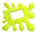 Polaroid i-zone Lazer Cut Green Splat Magnet Photo Frame