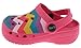 Capelli New York Toddler Girls Vibrant Chevron Printed Injected EVA Clog with Backstrap