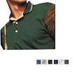 Outer Banks - Striped Collar And Cuffs Sport Shirt Men (2102A) Outer Banks - Striped Collar And Cuffs Sport Shirt Men (2102A)