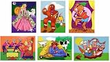 Fairy Tales and Nursery Rhymes Puzzle Set 2 - 6 Puzzles