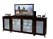 Touchstone Tuscany Tv Lift Cabinet with Side Media Cabinets for Flat Screen Tvs up to 55
