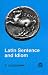 Book Latin Sentence and Idiom (Latin Language) (Latin Language)