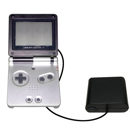 Portable Emergency Aa Battery Charge Extender For The Nintendo Gameboy Advanced Sp / Gba Sp - Uses Gomadic Tipexchange Technology Picture