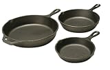 Review Lodge 3HS2K / Lodge Cast-Iron 3-Piece Skillet Set