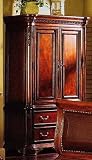 Cherry Finish Newcastle Collection TV Armoire