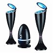 2.1 Stereo Speakers with Built in Radio for IPOD,PC, MP3, MP4 VCD, CD - Cool Black 2.1 Stereo Speakers with Built in Radio for IPOD,PC, MP3, MP4 VCD, CD - Cool Black