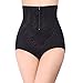 Shymay Women's Zipper Closure Hi-Waist Tummy Control Panties