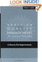 Applying Quality Management in Healthcare: A Process for Improvement