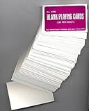 BLANK PLAYING CARDS