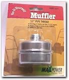 Maxpower Lawnmower Muffler-Round
