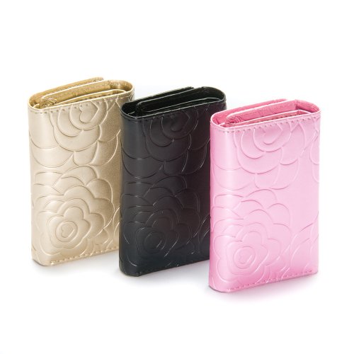 3 Mixed Flower Clasp Key Holder Wallets