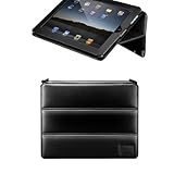 more. Duvet Collection for iPad (1st generation) Nylon Flip Case (Black) with Removable Shoulder Strap