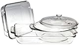 Anchor Hocking Fire-King 4-Piece Bakeware Set