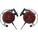 Audio-Technica ATH-EW9 Lightweight Wood Clip-on Headphones
