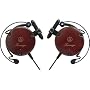 Audio-Technica ATH-EW9 Lightweight Cherry Wood Clip-on Headphones