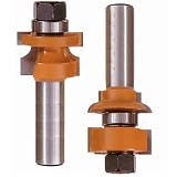 CMT 891.512.11 Thumbnail 2 Piece RAIL & STILE SET with 1/2 Shank (For Stock 5/8 to 13/16 Thick)