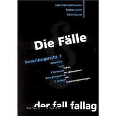 Die F�lle. Verwaltungsrecht 1