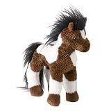 Stuffed Queenie Brown and White Horse