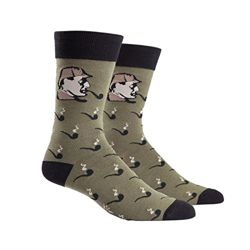 Sock It To Me Sherlock Mens Crew Socks