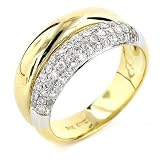 14K WG/YG Diamond Ring