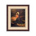 Christ in Gethsemane Framed Lithograph- 29.13x25