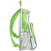 Eastsport Backpack, Clear/Green, One Size