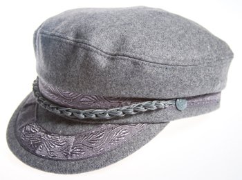 Aegean Authentic Greek Fisherman's Cap - Wool - Grey