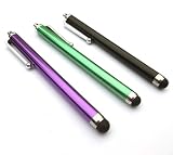 Hi Tech Dealz® 3 Pack of Stylus (Purple Green Black) Universal Touch Screen Capacitive Pen for Samsung Tablet PC / Cell Phone / Smartphone : Samsung S7550 Blue Earth, Samsung S8300 UltraTOUCH, Samsung S8500 Wave, Samsung S8530 Wave II, Samsung S8600 Wave 3, Samsung Star 3 Duos S5222, Samsung Star 3 s5220, Samsung T249, Samsung T746 Impact, Samsung T939 Behold 2, Samsung U380 Brightside, Samsung Vibrant, Samsung Vodafone 360 H1, Samsung Vodafone 360 M1, Samsung W850, Samsung W880 AMOLED 12M, Samsung W960 AMOLED 3D, Samsung W999, Samsung Wave M S7250, Samsung Wave Y S5380 41DRJons8eL. SL160 Hi Tech Dealz® 3 Pack of Stylus (Purple Green Black) Universal Touch Screen Capacitive Pen for Samsung Tablet PC / Cell Phone / Smartphone : Samsung S7550 Blue Earth, Samsung S8300 UltraTOUCH, Samsung S8500 Wave, Samsung S8530 Wave II, Samsung S8600 Wave 3, Samsung Star 3 Duos S5222, Samsung Star 3 s5220, Samsung T249, Samsung T746 Impact, Samsung T939 Behold 2, Samsung U380 Brightside, Samsung Vibrant, Samsung Vodafone 360 H1, Samsung Vodafone 360 M1, Samsung W850, Samsung W880 AMOLED 12M, Samsung W960 AMOLED 3D, Samsung W999, Samsung Wave M S7250, Samsung Wave Y S5380