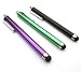 Hi-Tech Dealz&Acirc;&reg; 3 Pack of Stylus (Purple Green Black) Universal Touch Screen Capacitive Pen for Samsung Tablet PC / Cell Phone / Smartphone : Samsung S7550 Blue Earth, Samsung S8300 UltraTOUCH, Samsung S8500 Wave, Samsung S8530 Wave II, Samsung S8600 Wave 3, Samsung Star 3 Duos S5222, Samsung Star 3 s5220, Samsung T249, Samsung T746 Impact, Samsung T939 Behold 2, Samsung U380 Brightside, Samsung Vibrant, Samsung Vodafone 360 H1, Samsung Vodafone 360 M1, Samsung W850, Samsung W880 AMOLED 12M, Samsung W960 AMOLED 3D, Samsung W999, Samsung Wave M S7250, Samsung Wave Y S5380