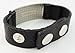 1000K' ways Designs Horus Eye Bracelet, Black Leather, Adjustable